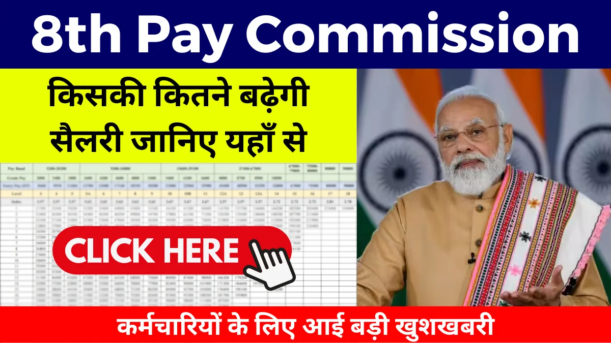 8th Pay Commission: नए अपडेट्स और सैलरी में बदलाव की महत्वपूर्ण जानकारी