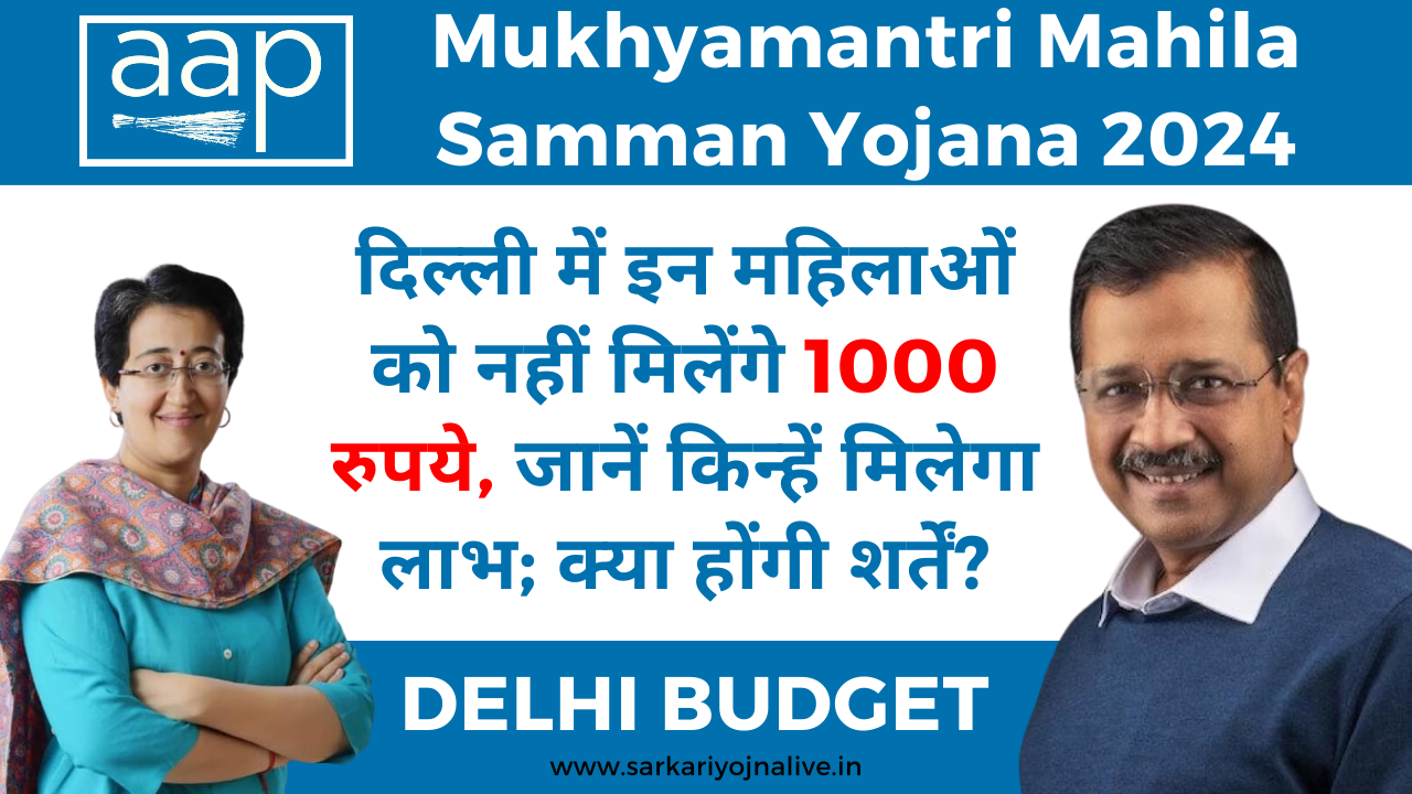 Mukhyamantri Mahila Samman Yojana 2024