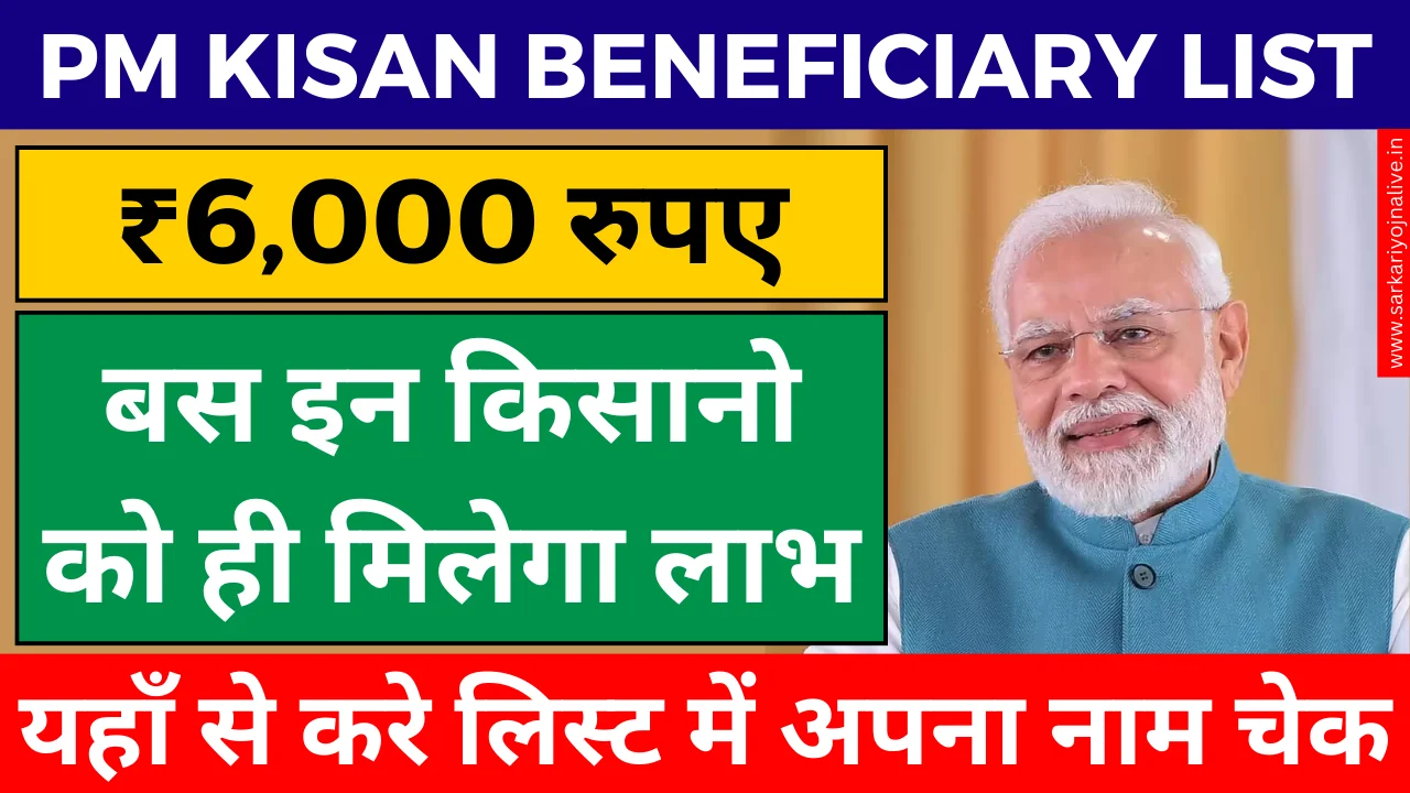 पीएम किसान योजना की PM Kisan Beneficiary List हुई जारी, यहां जानें कैसे करें अपने नाम की जांच